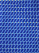 Cravatta celeste 3 Pieghe FAKITA in seta raso stampata